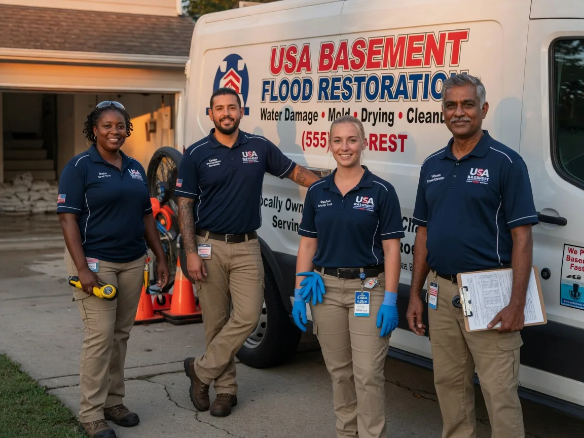 Basement Flood Cleanup company in Strandburg, SD